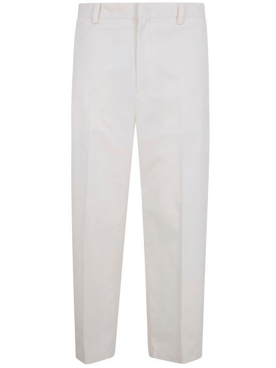 26SS 질샌더 스트레이트 팬츠 J22KA0336J45322 105 WHITE