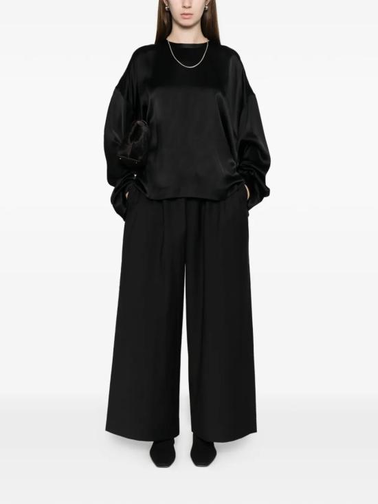 26SS 토템 반팔 티셔츠 261WRT0656FB0546 001 BLACK - TOTEME