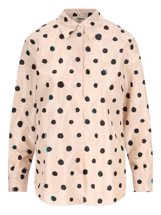 26SS 펜디 프린트 태피터 셔츠 FS8312AVJQ F1UKB PRINTED - FENDI
