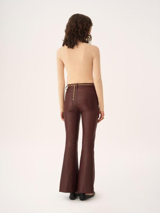 25FW 끌로에 스트레이트 팬츠 CH25WCP44217 55Y PURPLE - CHLOE