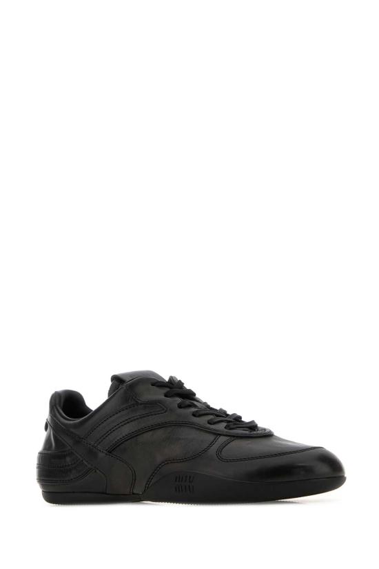 25FW 미우미우 스니커즈 5E428EFDD05537 F0002 BLACK - MIU MIU