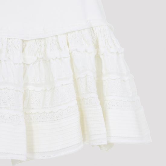 26SS 알라이아 숏 스커트 AA9J2480K164C 000 WHITE - ALAIA