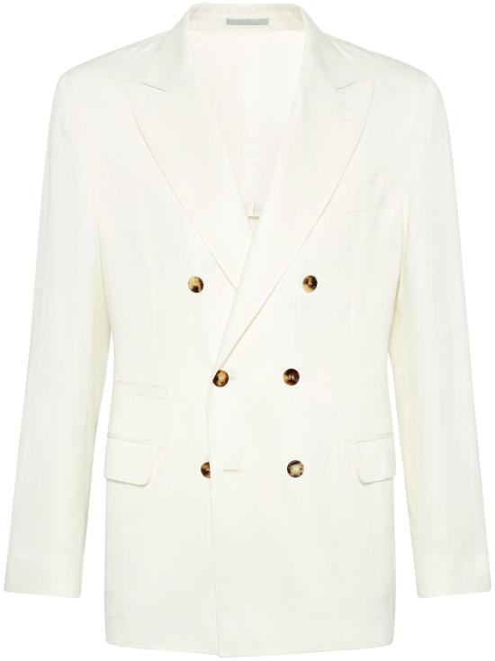 26SS 브루넬로 쿠치넬리 자켓 MR4787BPDC1010 WHITE