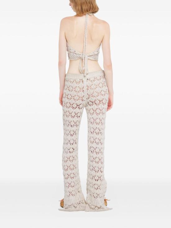 26SS 알라누이 반팔 티셔츠 LWHT010R26KNI001OFOF CREAM - ALANUI