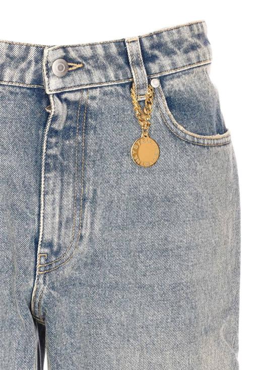 26SS 스텔라 맥카트니 스트레이트 팬츠 6D04623SQH514152 BLUE - STELLA MCCARTNEY