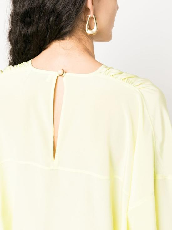  랑방 반팔 티셔츠 RWTO00044868P23 LEMON YELLOW ORANGE - LANVIN