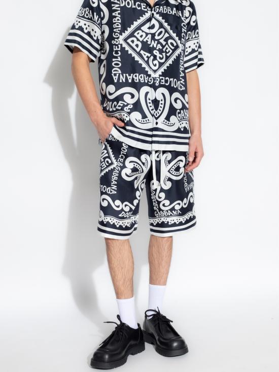  돌체앤가바나 스트레이트 팬츠 GV37ATHI1QD HB4XR BLUE - DOLCE & GABBANA