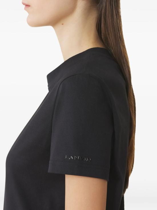 26SS 랑방 반팔 티셔츠 RWTS0024J040H25 10 BLACK - LANVIN