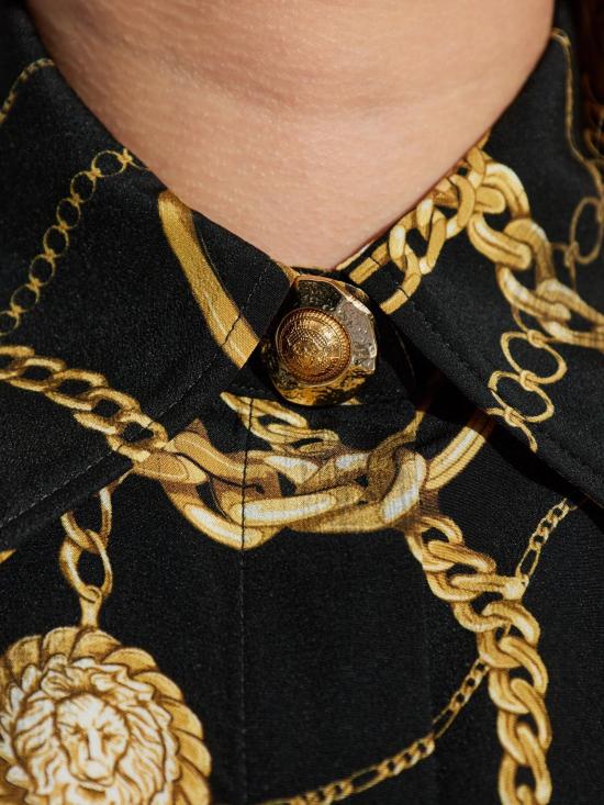 25FW 발망 블라우스 FF1HS435SF00 EAD BLACK - BALMAIN