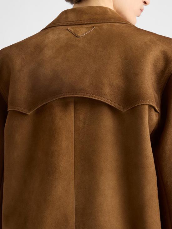 25FW 프라다 자켓 UPW5671V97 F0005 BROWN - PRADA