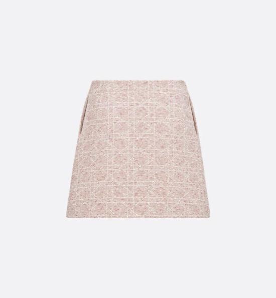 26SS 디올 숏 스커트 511J45A7757 4810 PINK PURPLE - DIOR
