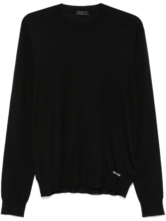 26SS 프라다 스웨터 UMB92716AI F0002 BLACK
