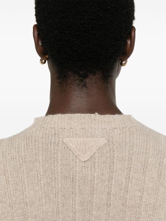 26FW 프라다 스웨터 P24H2O15R1 F0036 NUDE NEUTRALS - PRADA