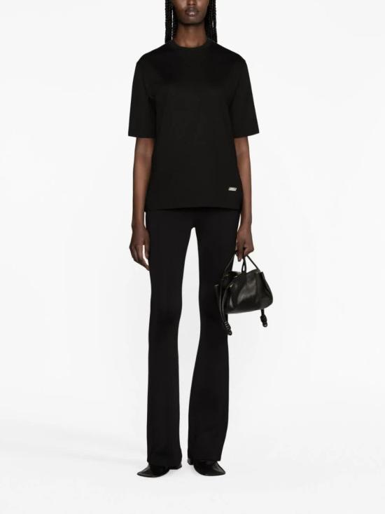  질샌더 반팔 티셔츠 J02GC0109J20073 001 BLACK - JIL SANDER