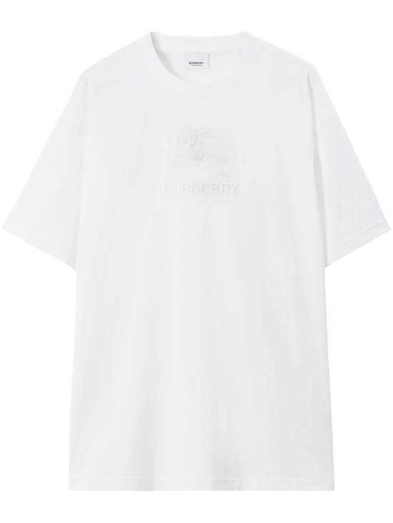 25SS 버버리 EKD 코튼 티셔츠 8072751 A1464 WHITE