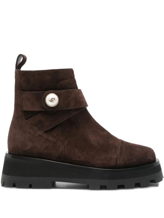 25FW 지미추 부츠 MEENAFLATSVV CHOCOLATE BROWN