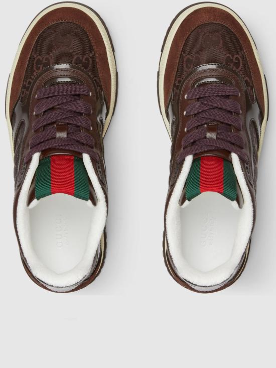 25FW 구찌 GG 패브릭 리웹 스니커즈 842840AAEW9 2045 MULTICOLOUR - GUCCI