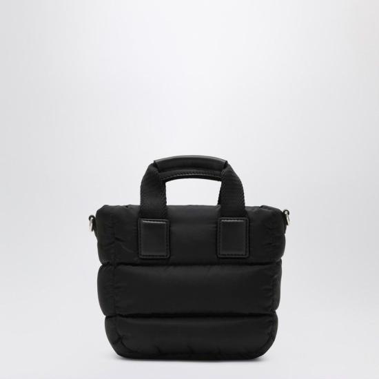 26FW 몽클레어 카라독 마이크로 패딩 토트백 5L00004M6275 999 BLACK - MONCLER