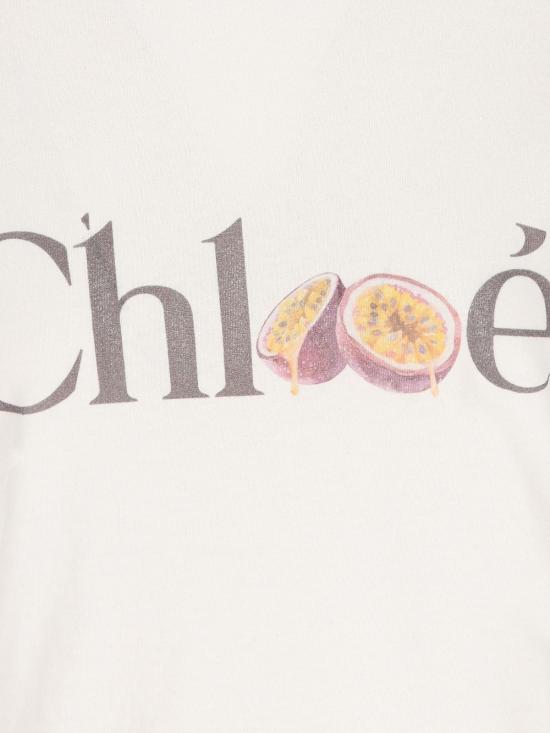 26SS 끌로에 반팔 티셔츠 CH26SJH08197 101 White - CHLOE