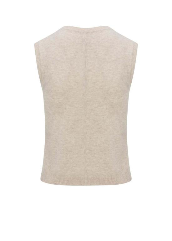  헤브론 베스트 매들린 탑 베이지 - HEVRON