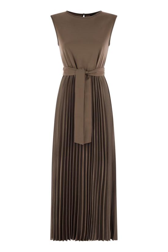 25FW 위켄드막스마라 미디 원피스 2525626071600 002 BROWN