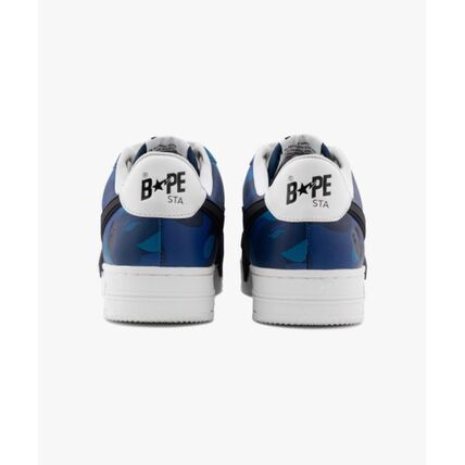  베이프 스니커즈 001FWL301308M BLU BLUE DOM - BAPE