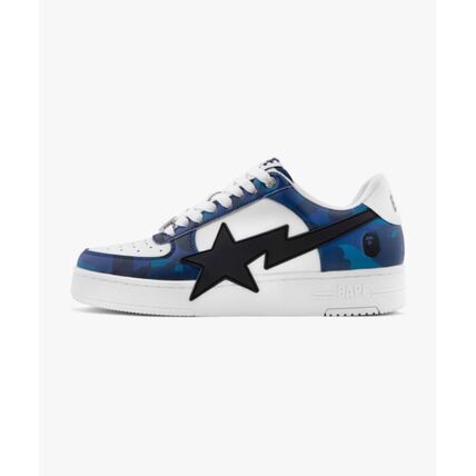  베이프 스니커즈 001FWL301308M BLU BLUE DOM - BAPE