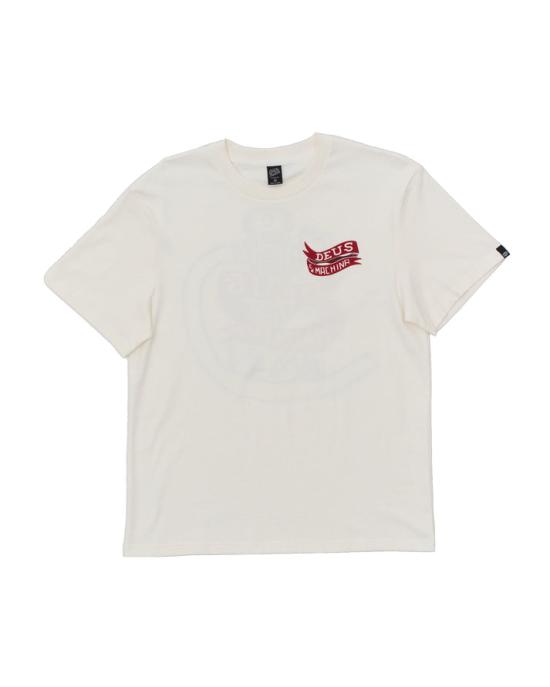  데우스 반팔 티셔츠 DMP251209CWHT WHITE DOM