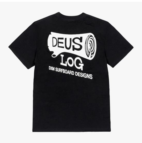 25SS 데우스 반팔 티셔츠 DMP251001ABLK BLACK DOM - DEUS
