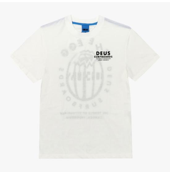 25SS 데우스 반팔 티셔츠 DMP251001BVWH VINTAGE WHITE DOM