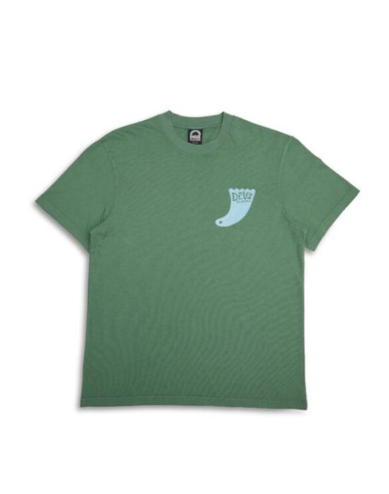 25SS 데우스 반팔 티셔츠 DMF241772HLG HILLSIDE GREEN DOM