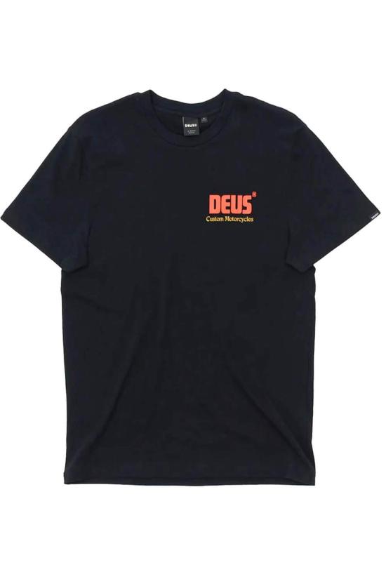 25SS 데우스 반팔 티셔츠 DMP251953BBLK BLACK DOM