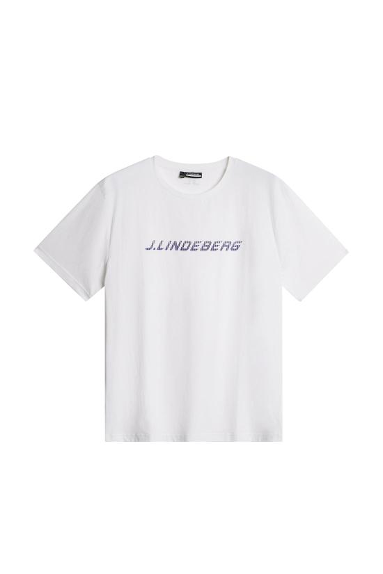 제이린드버그 반팔 티셔츠 AMJT129320000 WHITE DOM