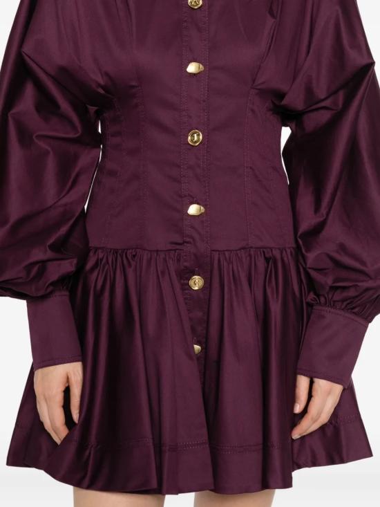 26SS 에이지 미디 원피스 25SS5367MLBRY Bordeaux - AJE