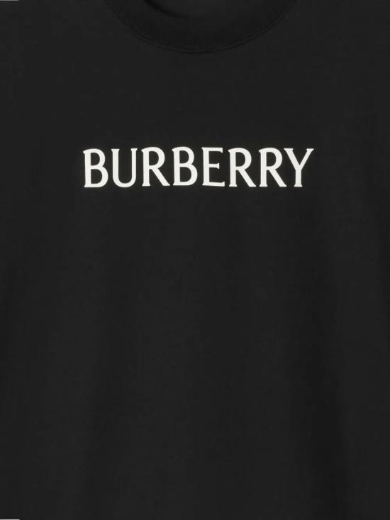 26SS 버버리 반팔 티셔츠 8118977 A1189 BLACK - BURBERRY