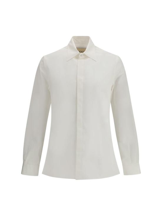 26SS 발렌티노 가라바니 긴팔 셔츠 8V3ABS83B57 0BO WHITE