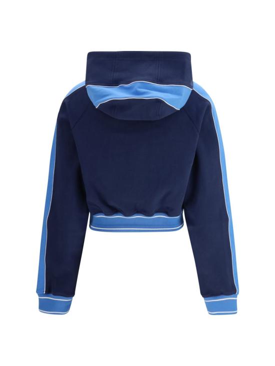 26SS 카사블랑카 후드 티셔츠 WSP26JTP46101 NAVY MULTICOLOUR - CASABLANCA