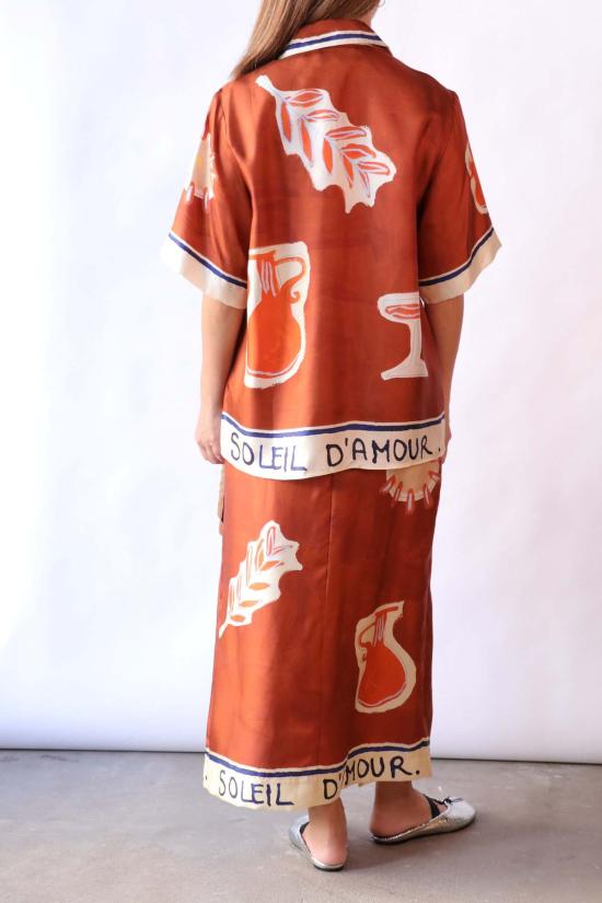  알레메 롱 스커트 AlÉmais Soleil D' Amour 사 - ALEMAIS