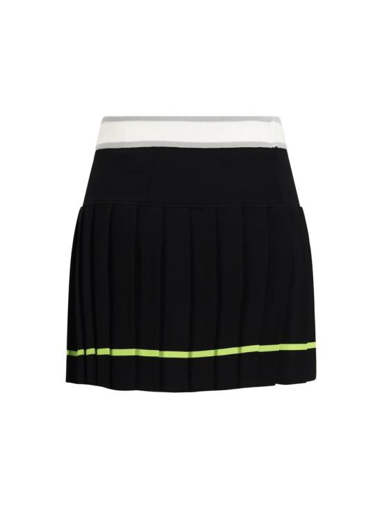 26SS 카사블랑카 숏 스커트 WSP26KW123401 BLACK Black - CASABLANCA