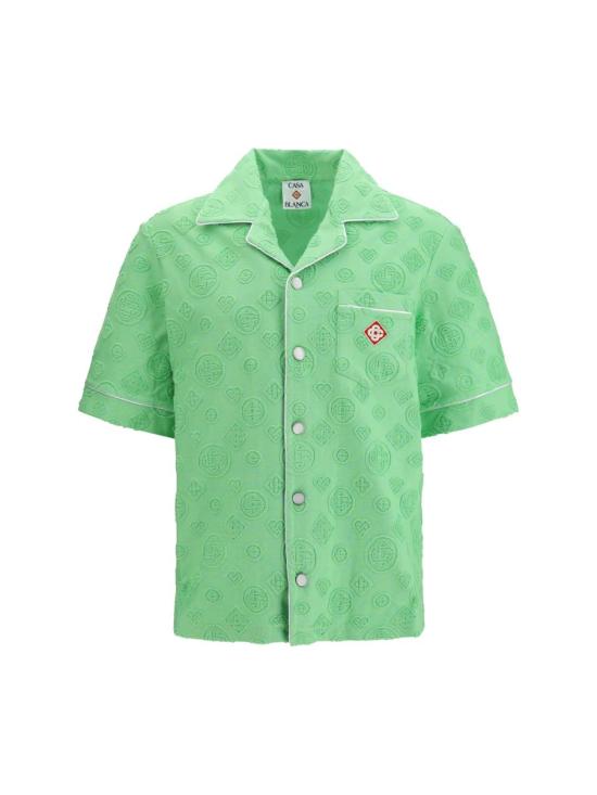 26SS 카사블랑카 긴팔 셔츠 MSP26SH08501 GREEN