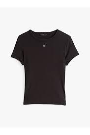 25FW 타미힐피거 반팔 티셔츠 DW17881BDS BLACK DOM