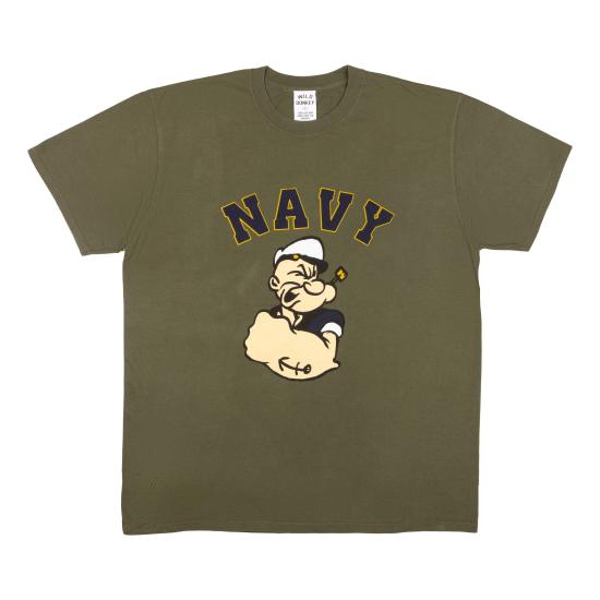  와일드 동키 반팔 티셔츠 NAVY ARMY GREEN DOM
