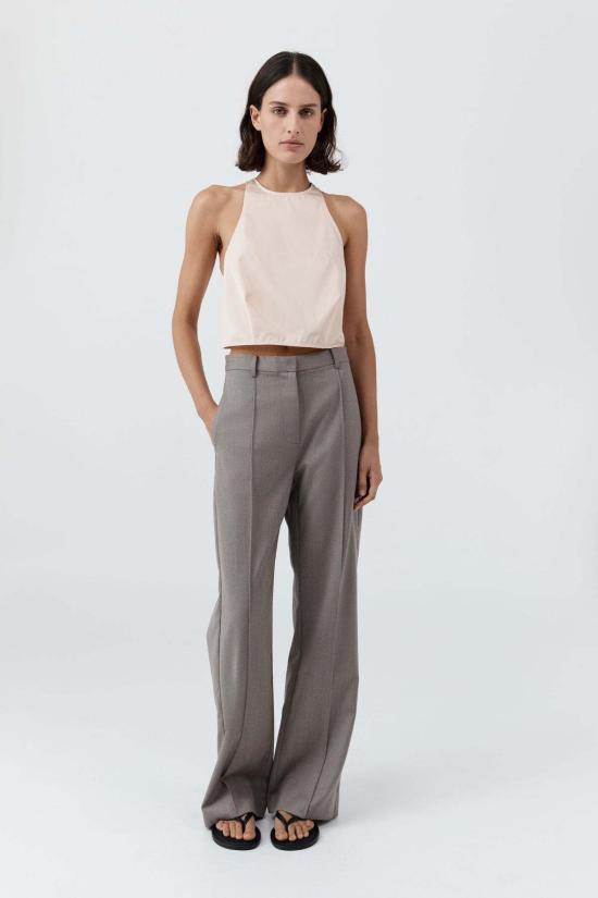  세인트아그니 스트레이트 팬츠 세인트 아그니 우파 핀턱 팬츠