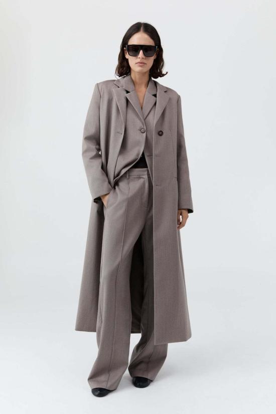  세인트아그니 스트레이트 팬츠 세인트 아그니 우파 핀턱 팬츠 - ST.AGNI