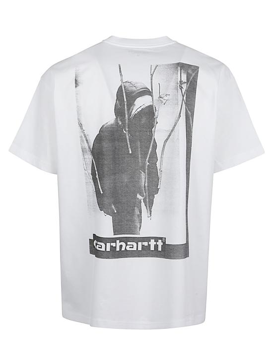 26SS 칼하트 WIP 반팔 티셔츠 I036001 02XX White - CARHARTT WIP