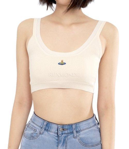  비비안웨스트우드 베아 니트 브라 1803003ZY001VA408 OFF WHITE DOM