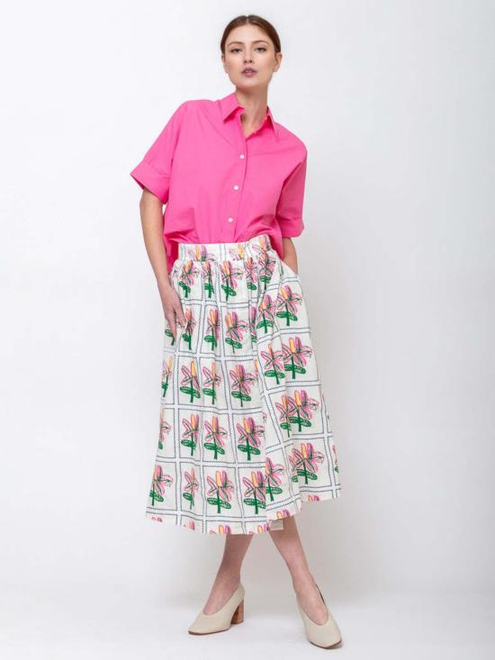  MII COLLECTIONS 롱 스커트 Mii Collections 모나 자수