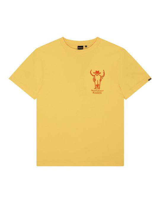  데우스 반팔 티셔츠 DMP251947DSLE SUPER LEMON DOM