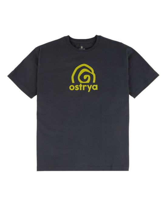  오스트리야 반팔 티셔츠 S25E01T WBL WASHED BLACK DOM