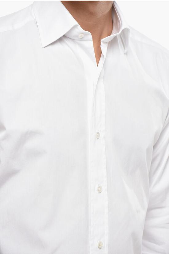  톰포드 긴팔 셔츠 5FT000 94WGMJ G White - TOMFORD